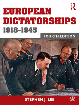 cover image of European Dictatorships 1918-1945